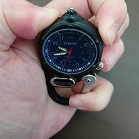 Amazon | Dakota ダコタ LEDライト付き カラビナウォッチ